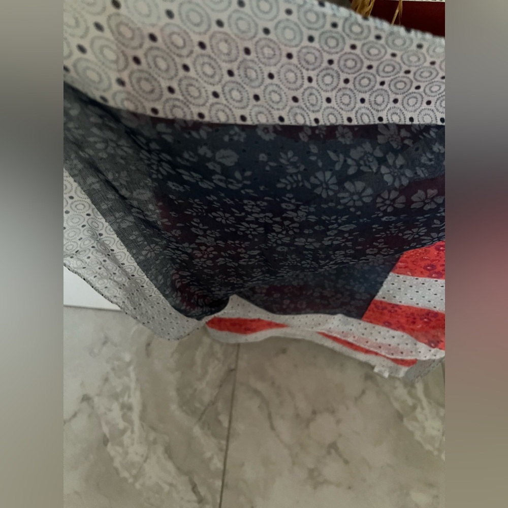 Flag scarf/wrap euc - Picture 2 of 4